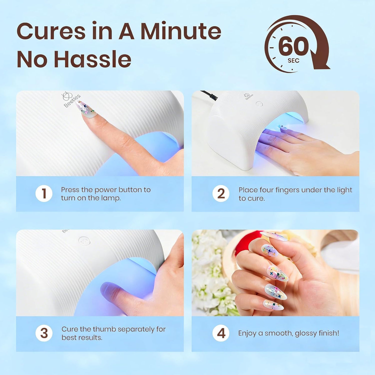 PerfectBeetles Nail Nook 100 Colors Valentine Nails